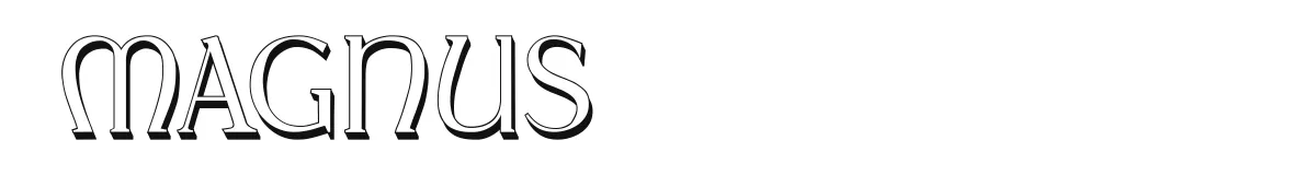 Magnus font preview