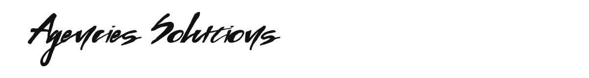 Agencies Solutions original font preview