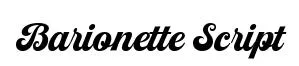 Barionette Script
