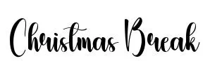 Christmas Break