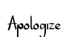 Apologize