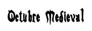 Octubre Medieval