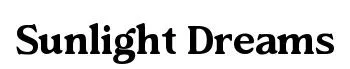 Sunlight Dreams