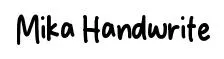 Mika Handwrite
