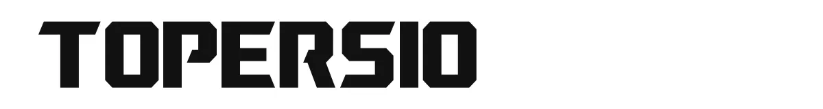 Topersio font preview