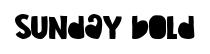 Sunday Bold