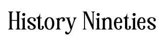 History Nineties