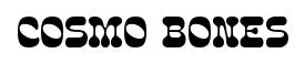Cosmo Bones font preview
