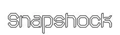 Snapshock font preview