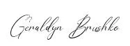Geraldyn Brushko font preview