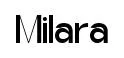 Milara font preview