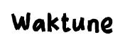 Waktune font preview