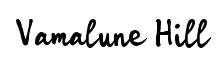 Vamalune Hill font preview