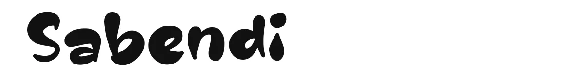 Sabendi font preview