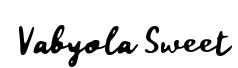 Vabyola Sweet original font preview