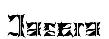 Jasera original font preview