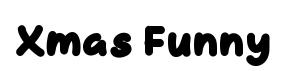 Xmas Funny original font preview