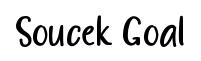 Soucek Goal font preview