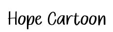 Hope Cartoon font preview