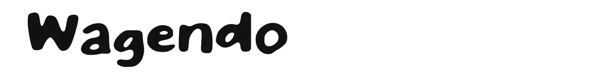 Wagendo font preview