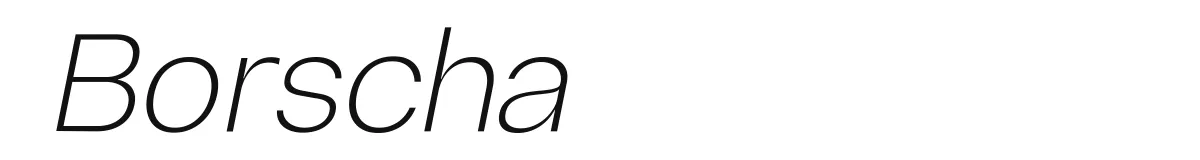 Borscha Extralightitalic preview