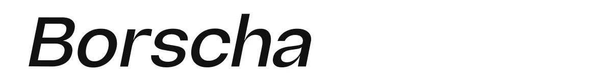 Borscha Mediumitalic preview