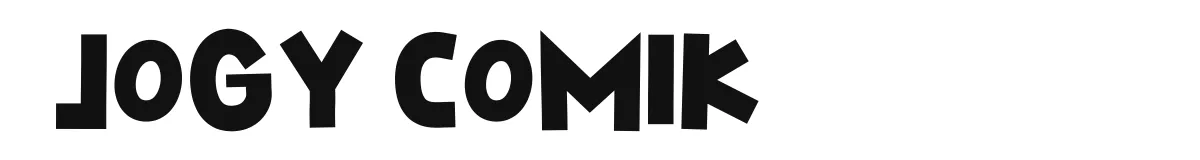 Jogy Comik font preview