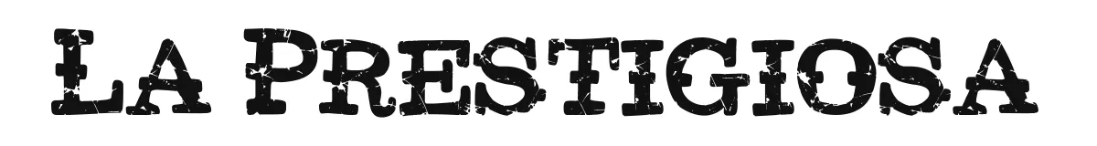 La Prestigiosa original font preview