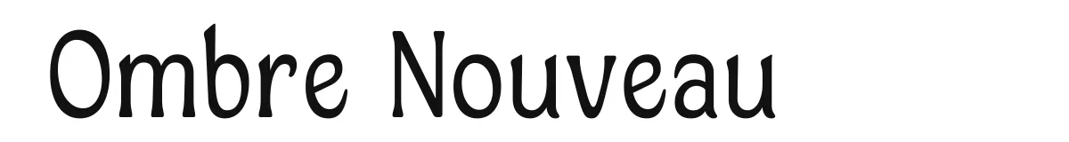 Ombre Nouveau Ombrenouveaudemo Light preview