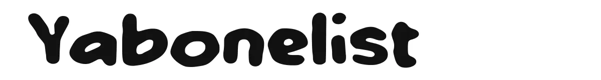 Yabonelist font preview