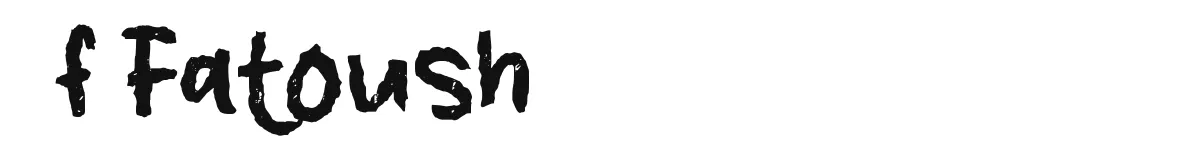 f Fatoush font preview
