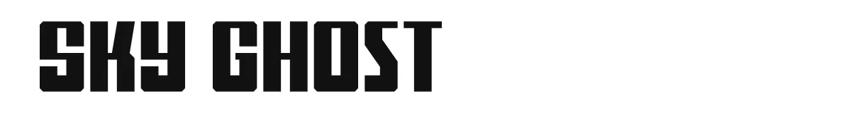 Sky Ghost font preview