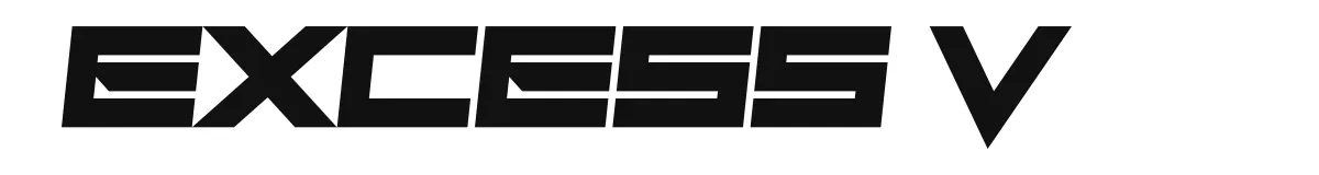 Excess V font preview