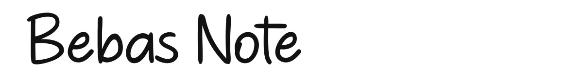 Bebas Note Bebasnote Light preview