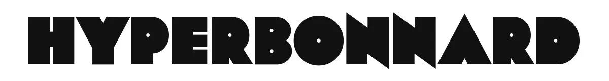 Hyperbonnard font preview