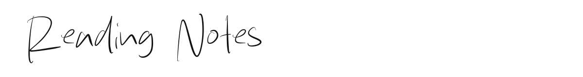 Reading Notes font preview