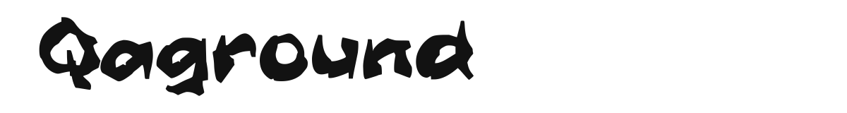 Qaground font preview