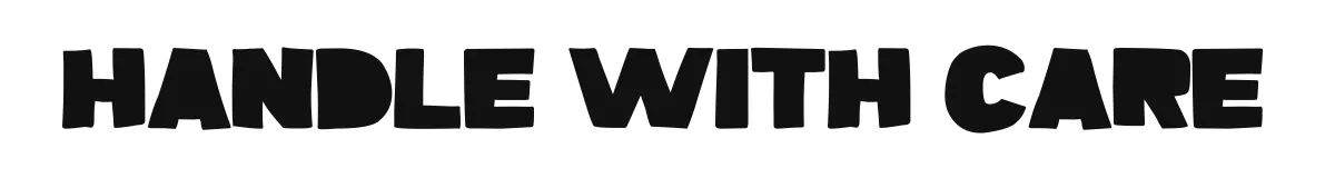 Handle With Care font preview