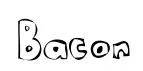 Bacon original font preview