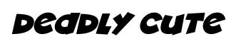 Deadly Cute Italic preview