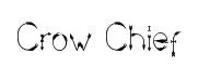 Crow Chief original font preview