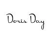 Doris Day original font preview