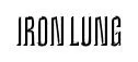 Iron Lung original font preview