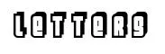 Letters original font preview