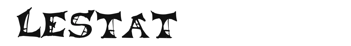 Lestat original font preview