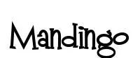 Mandingo original font preview