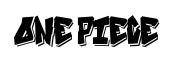 ONE PIECE original font preview