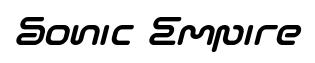 Sonic Empire V2 Italic preview