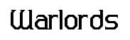Warlords original font preview