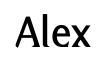 Alex original font preview